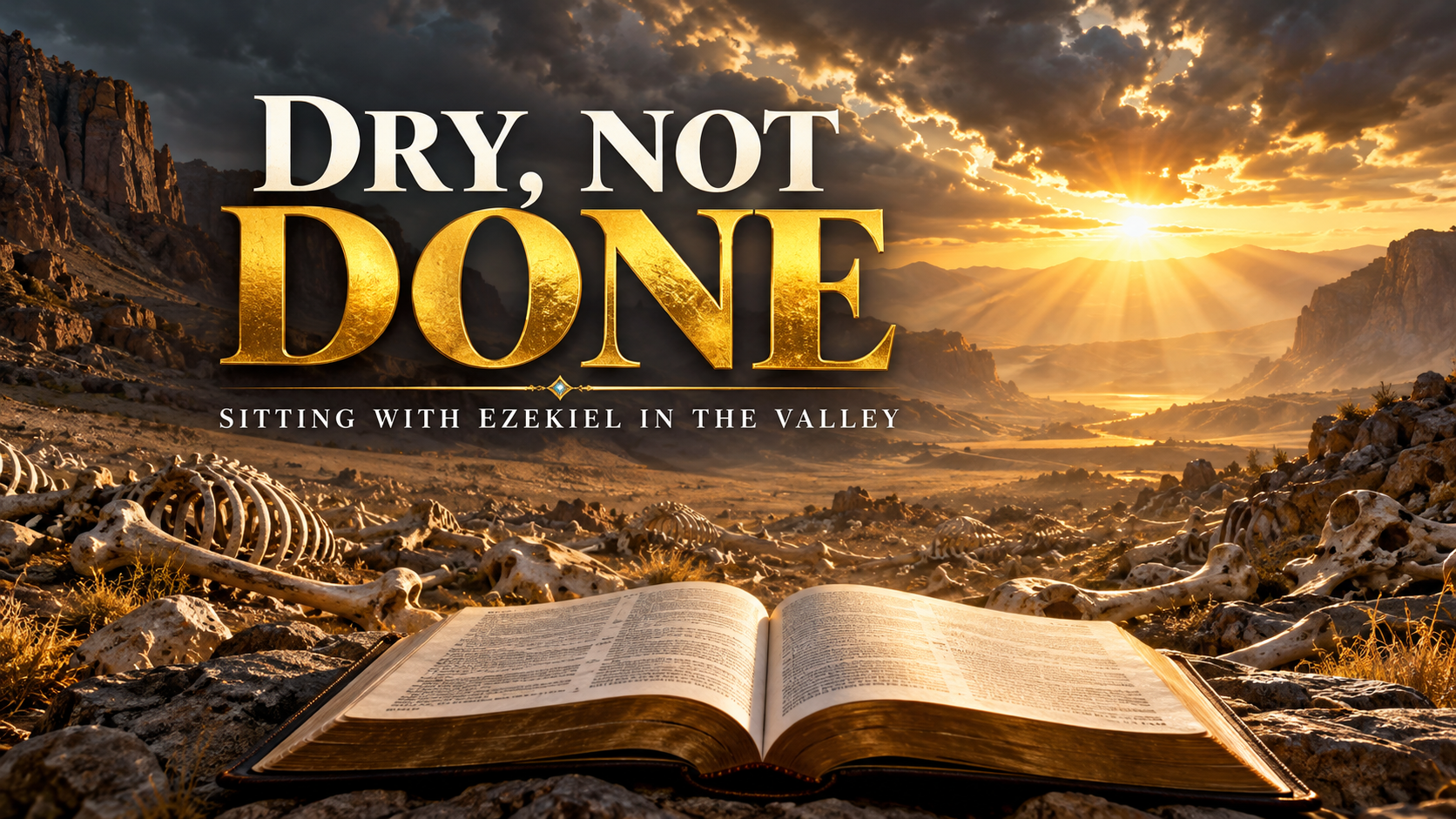 Dry, Not Done: Sitting With Ezekiel in the Valley