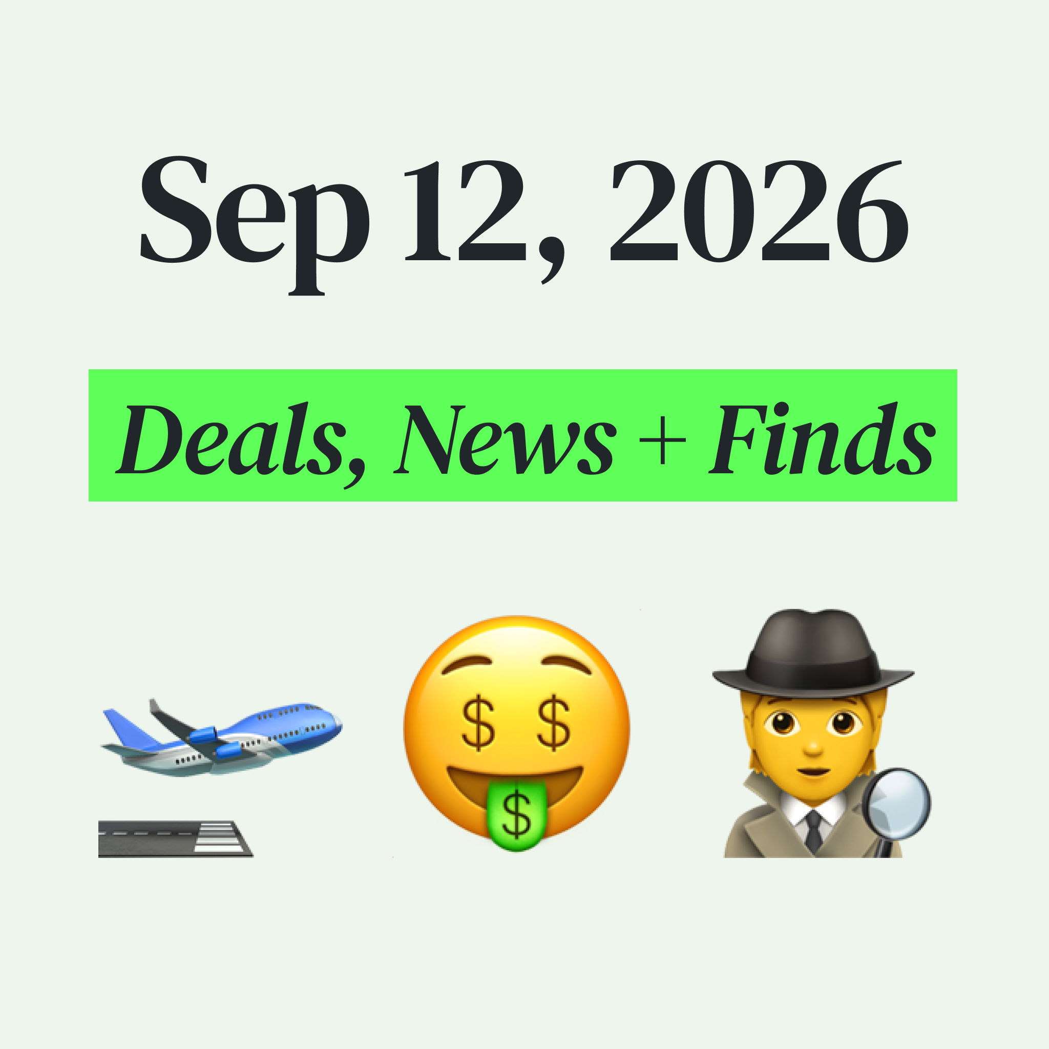 💰 My Top Picks, Recommendation & More (9/12/26)
