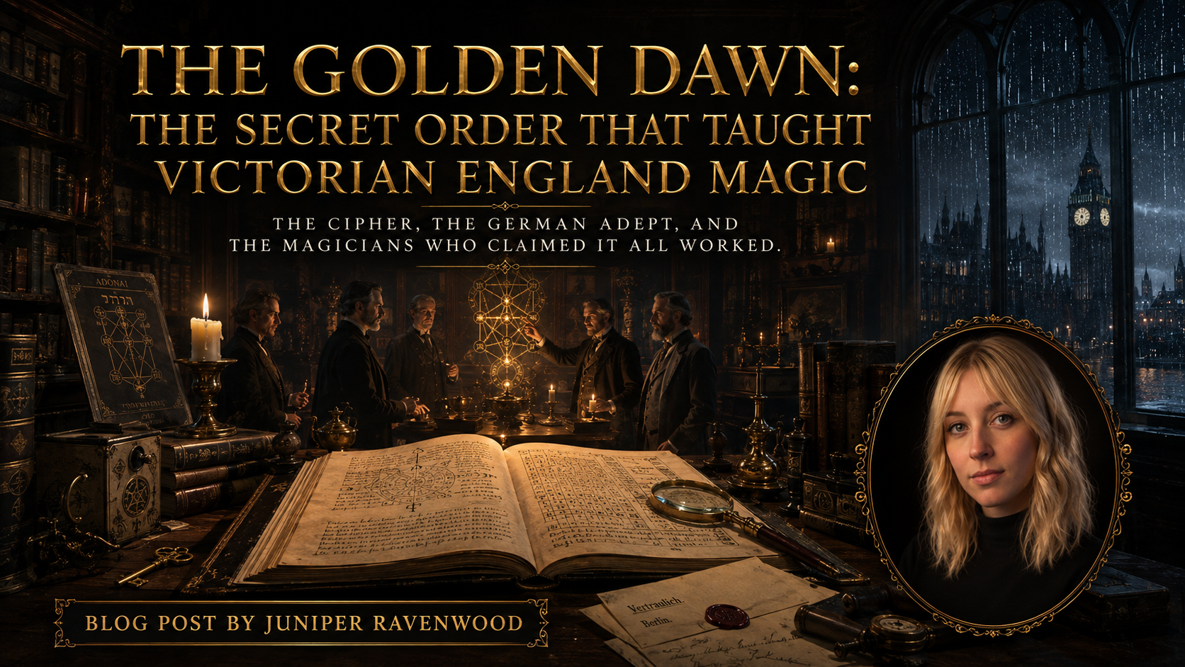The Golden Dawn: When Victorian Magicians Claimed the Rituals Worked