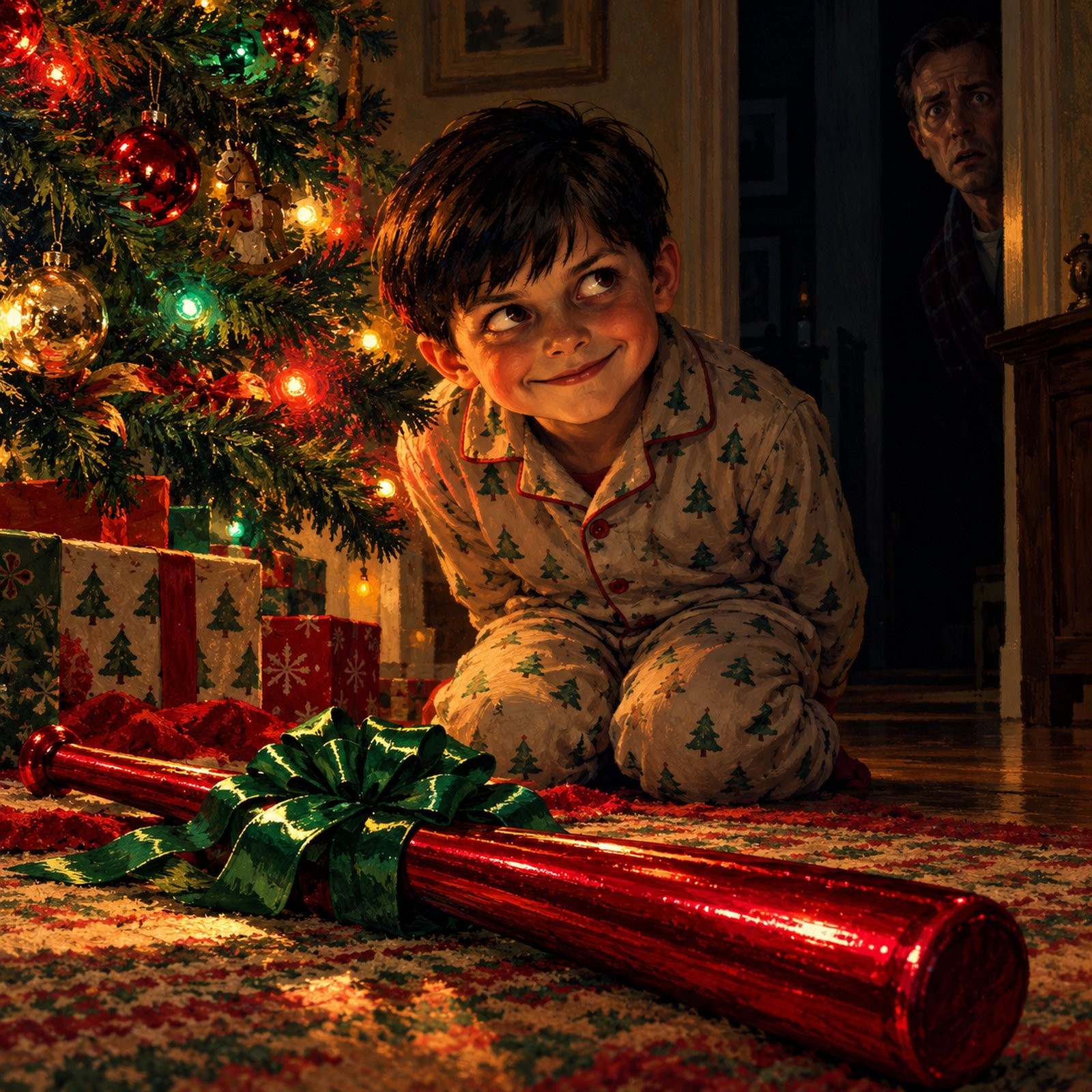 Christmas Cranberries: A Cruel Child, Santa’s List & a Blood-Red Baseball Bat