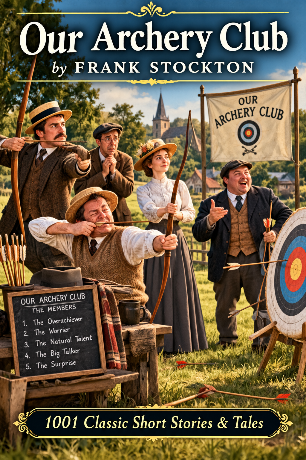 OUR ARCHERY CLUB by FRANK STOCKTON