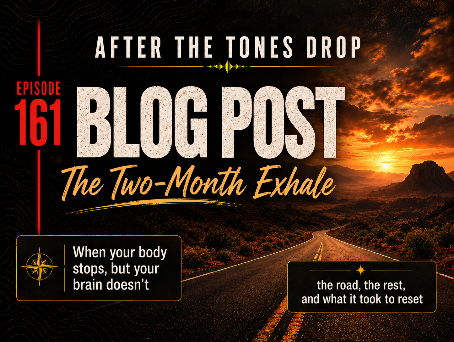The Two-Month Exhale: When Your Body Stops but Your Brain Doesn’t