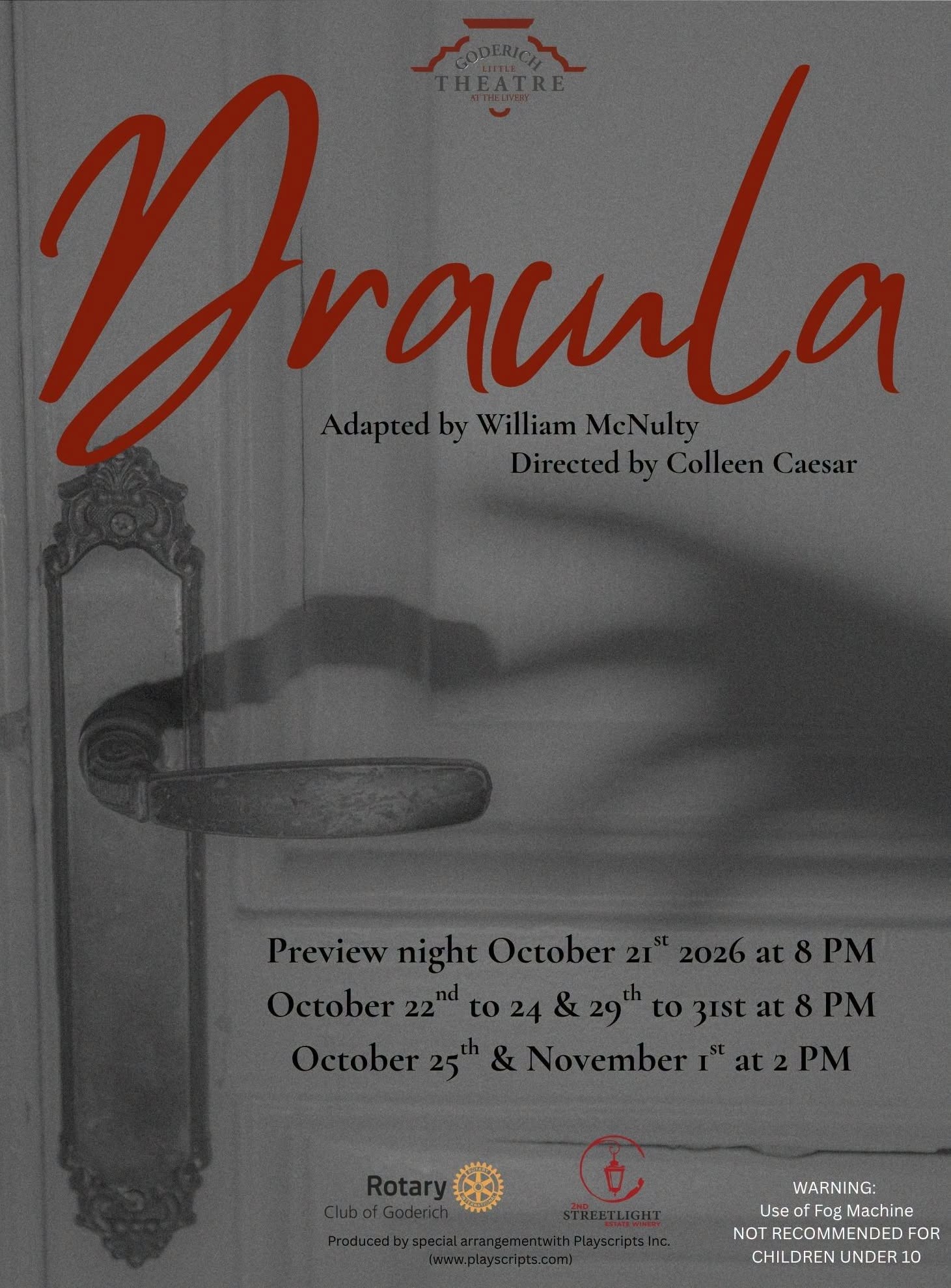 156. "Dracula" Colleen Caesar (Radio Sessions 10/10/26)