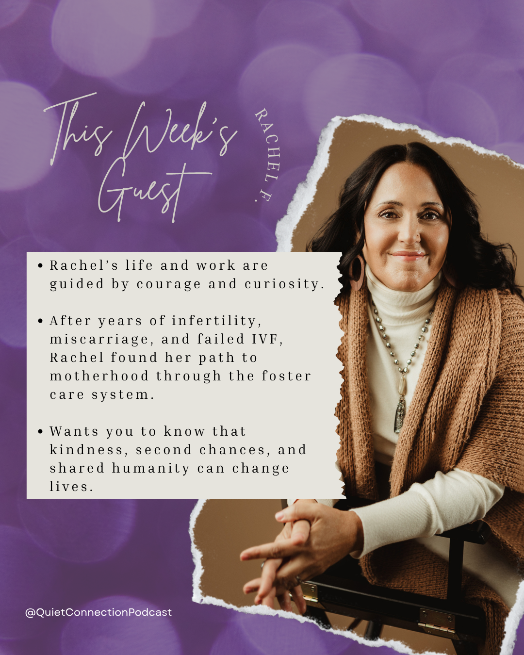 Rachel discusses infertility, pregnancy loss & finding her family through foster adopt