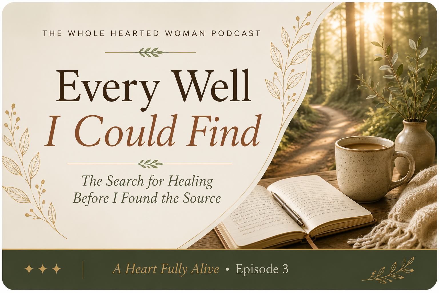 Every Well I Could Find | The Whole Hearted Woman Podcast