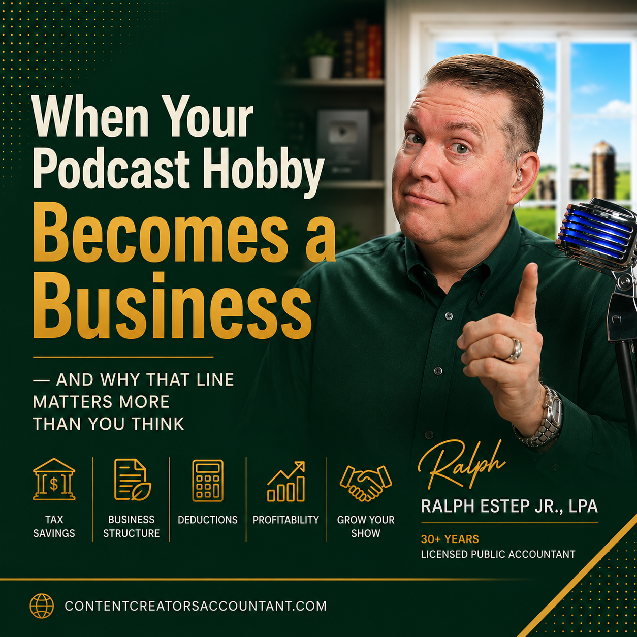 When Your Podcast Hobby Becomes a Business — and Why That Line Matters More Than You Think
