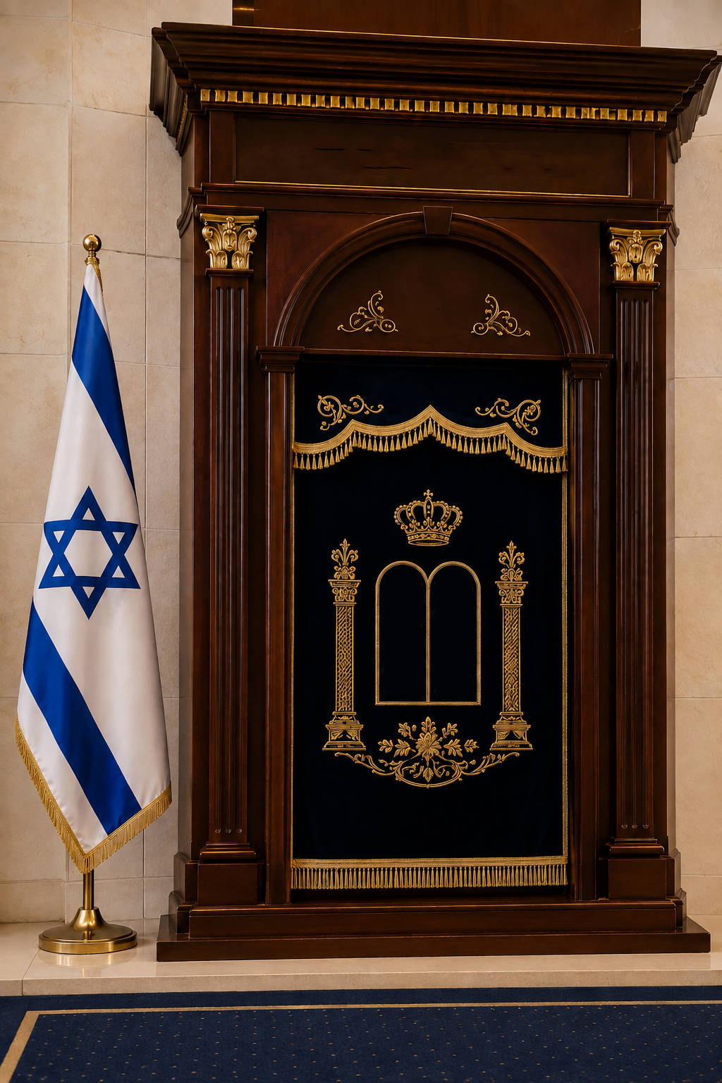 The Flag Beside the Ark
