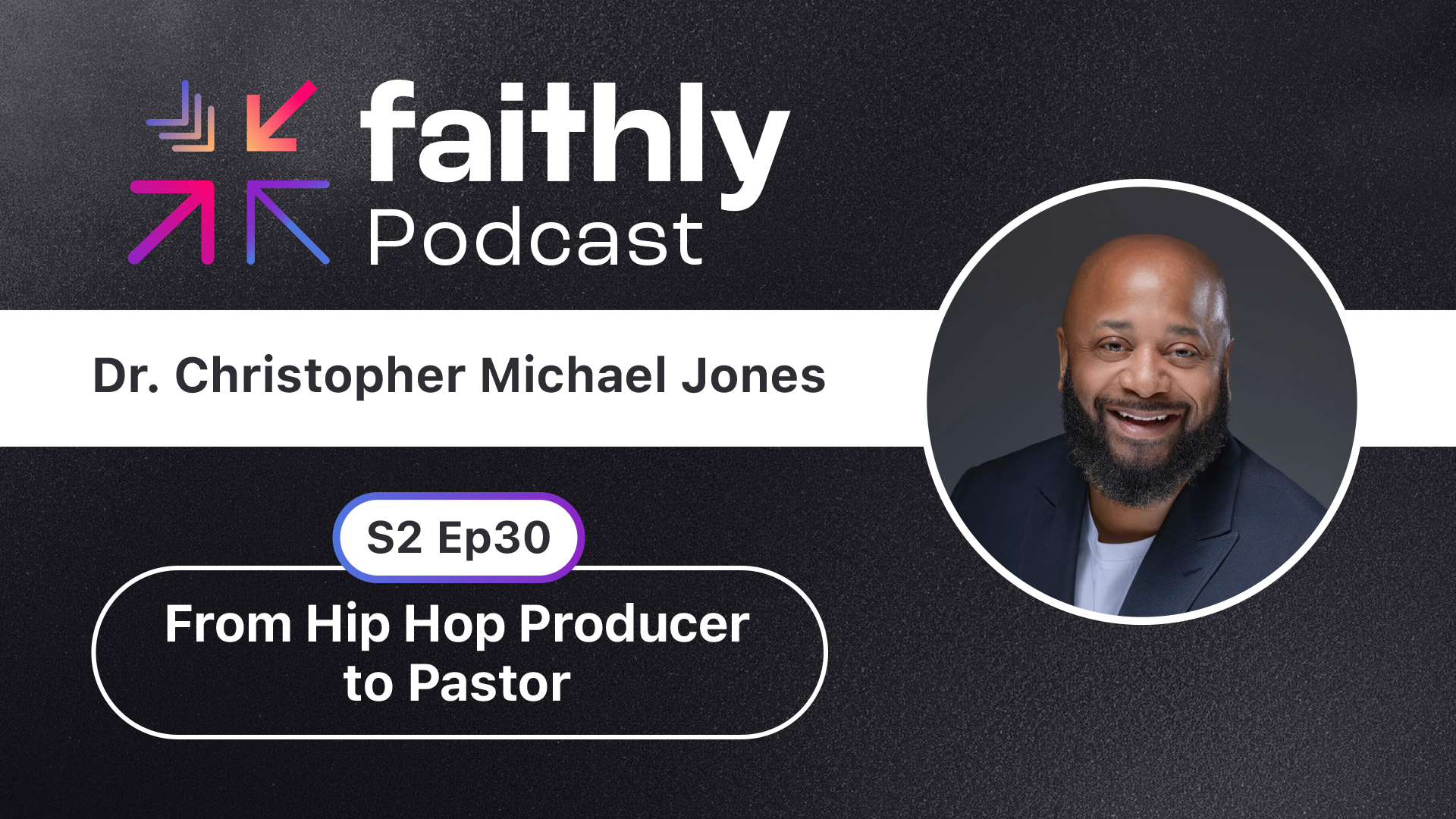From Producer to Pastor - Dr. Christopher Michael Jones | Faithly Podcast