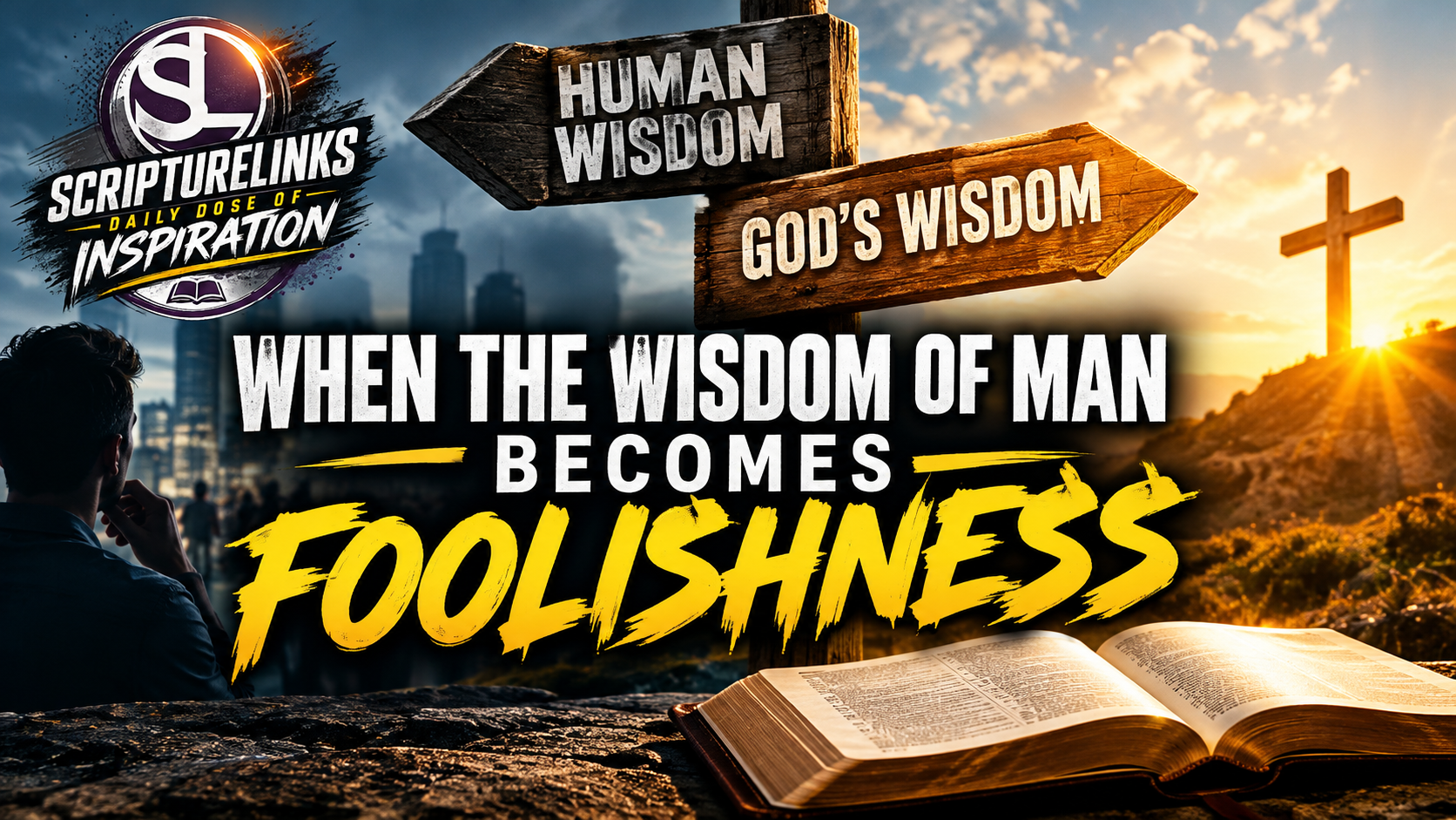 When the Wisdom of Man Becomes Foolishness
