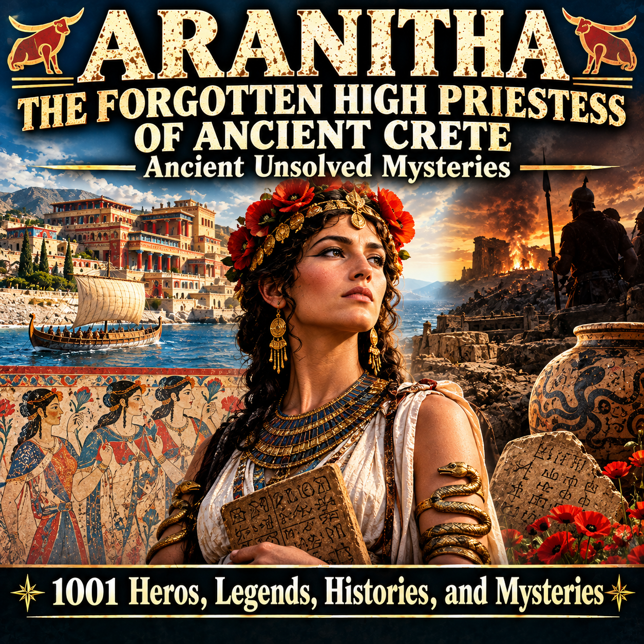 ANCIENT UNSOLVED MYSTERIES: THE PRIESTESS OF CRETE WHO VANISHED WITHOUT A TRACE