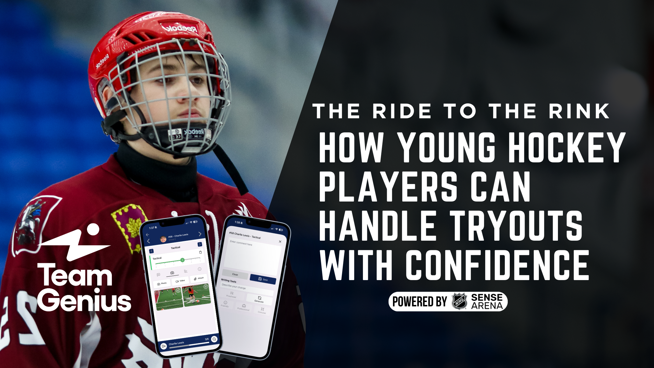 How Young Hockey Players Can Handle Tryouts With Confidence