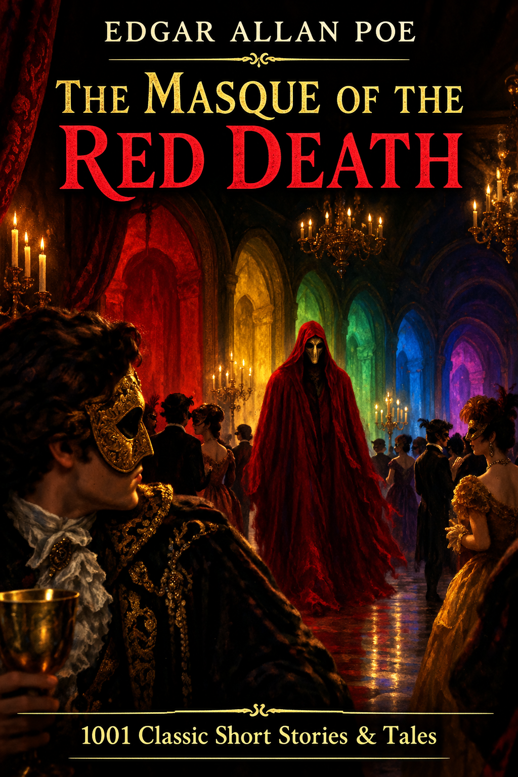 THE MASQUE OF THE RED DEATH by EDGAR ALLAN POE