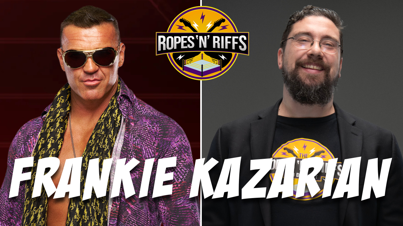 Frankie Kazarian: TNA Bound for Glory, Mentoring Avery Styles, Entrance Themes & Favorite Metallica Bassist