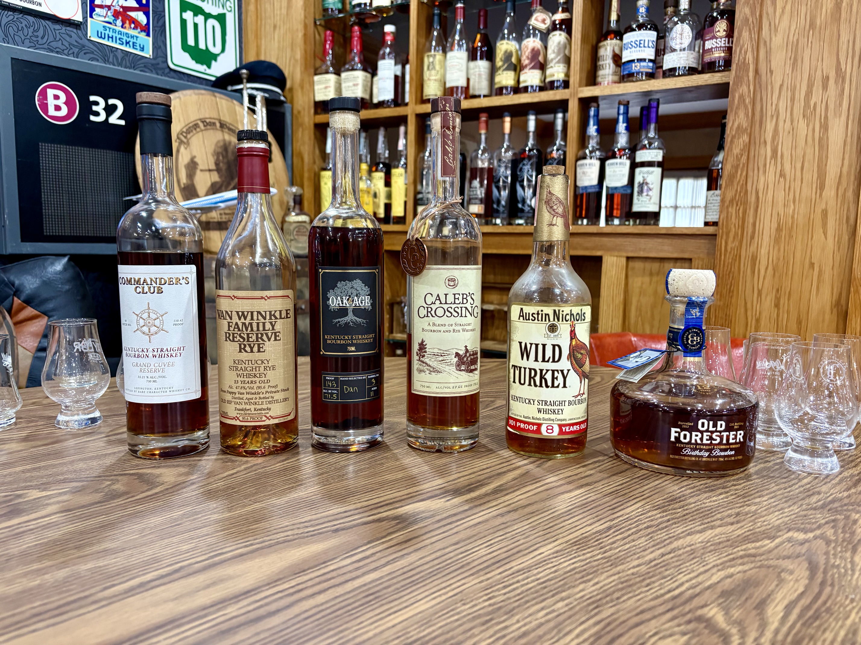 The Ultimate Birthday Flight: Van Winkle, Old Forester Birthday Bourbon, and More