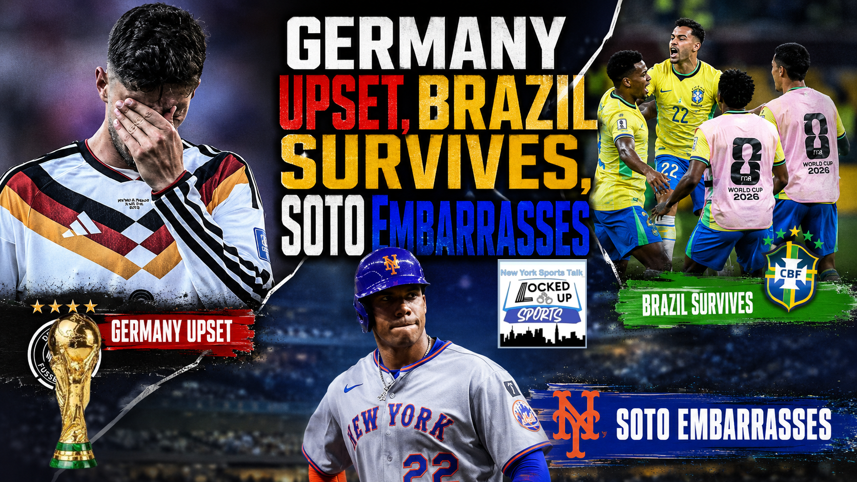 WORLD CUP LIVE/METS, YANKS LOSE AGAIN
