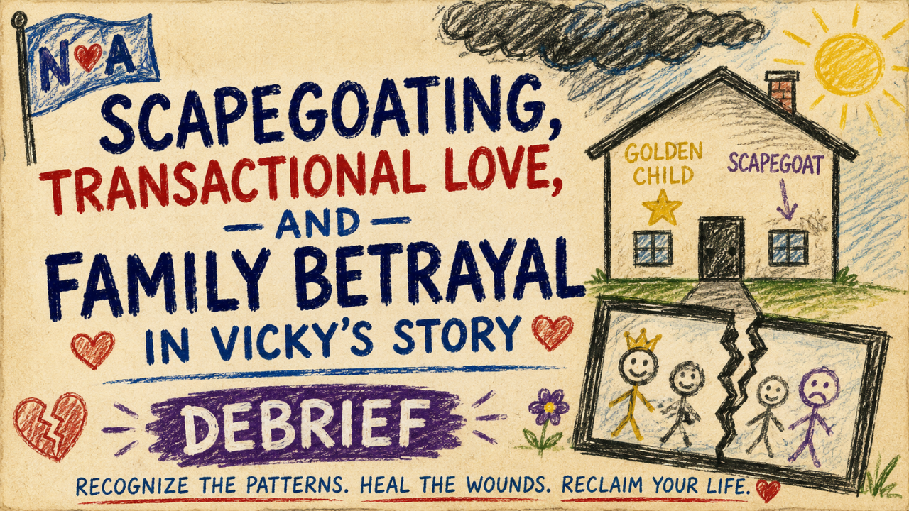 Debrief | Scapegoating, Transactional Love, and Family Betrayal in Vicky’s Story