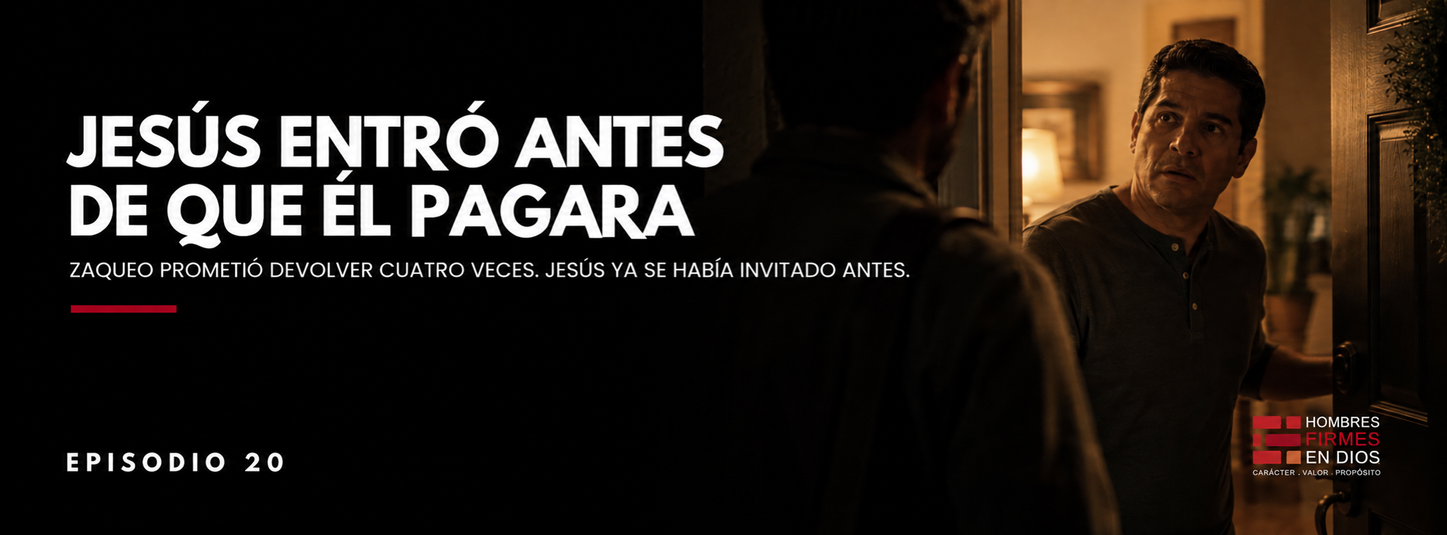 Jesús entró antes de que él pagara