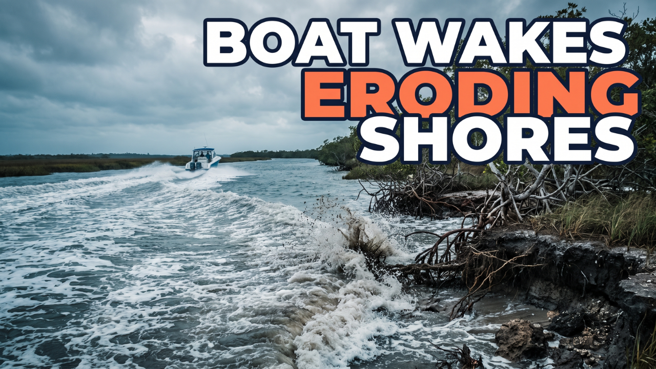Boat Wake Erosion Explained: The Coastal Threat With Nothing to Do With Climate Change