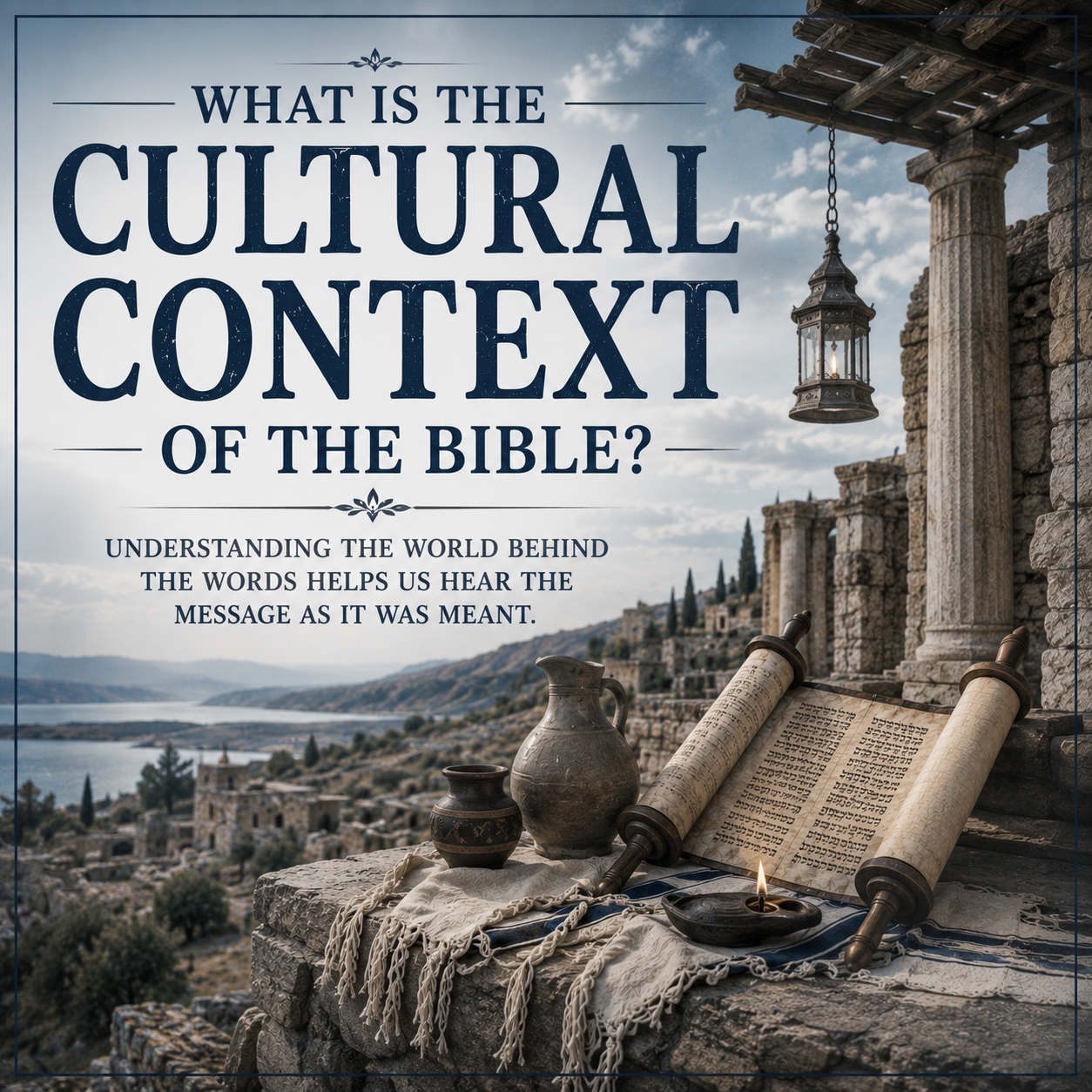 What Is the Cultural Context of the Bible?