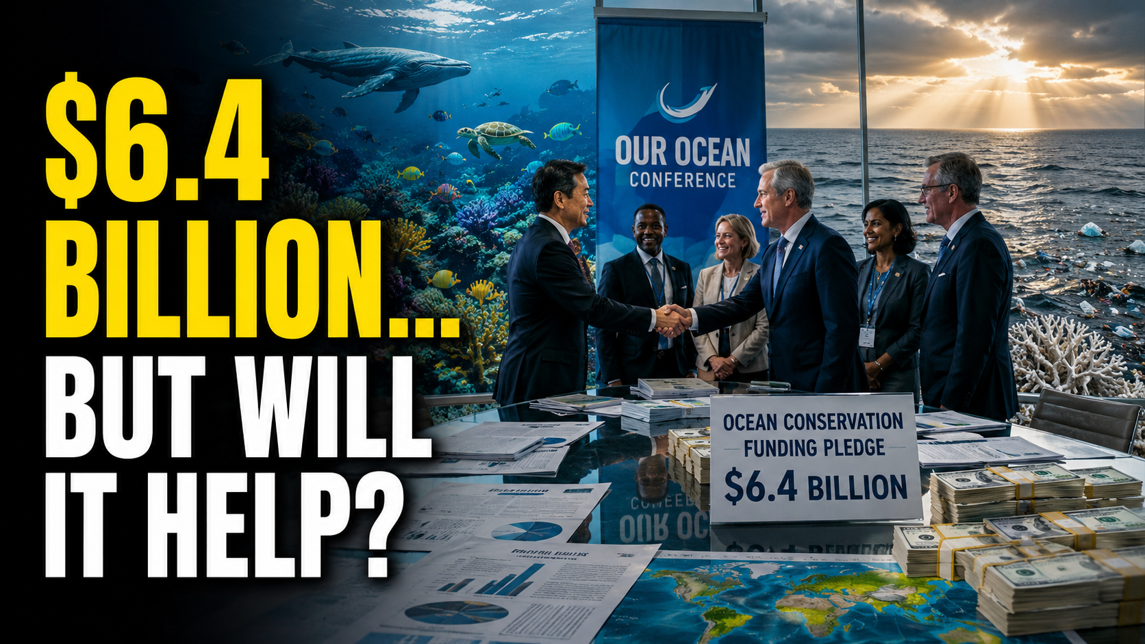 The World Promised $6.4 Billion for the Ocean. Will It Make a Difference?