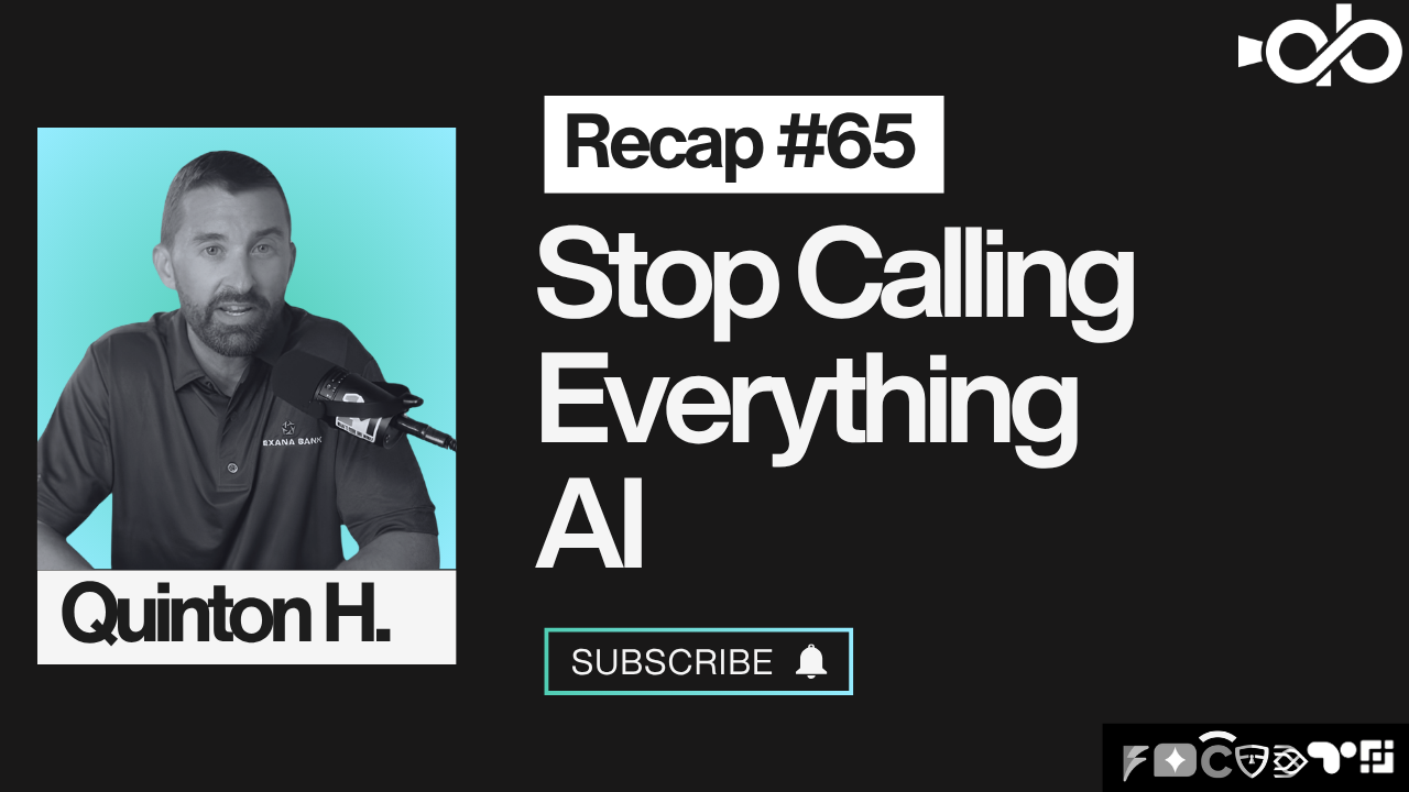 Stop Calling Everything AI ft. Quinton Harris