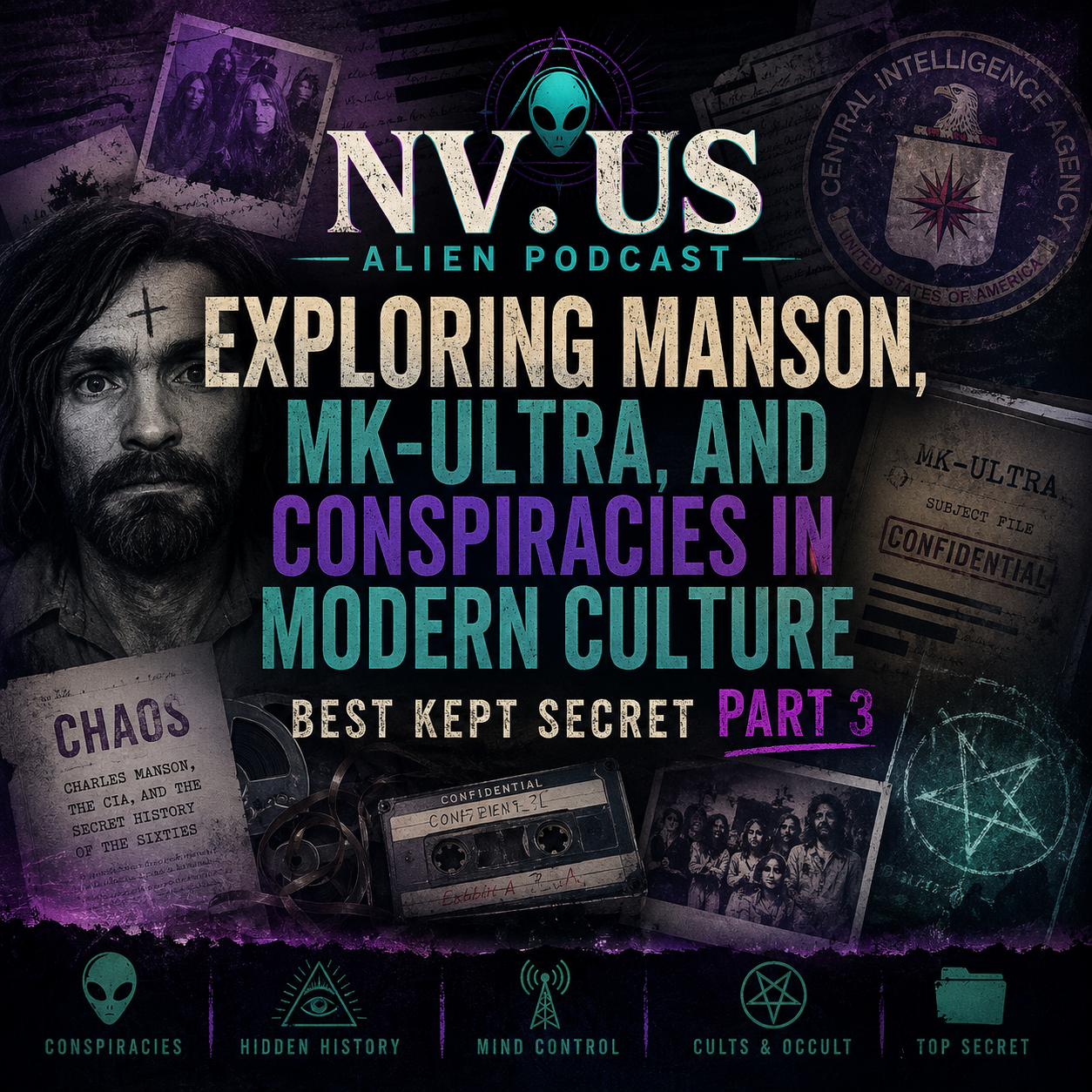 Best Kept Secret Part 3: Charles Manson, MKUltra & the Conspiracy Culture of the 1960s