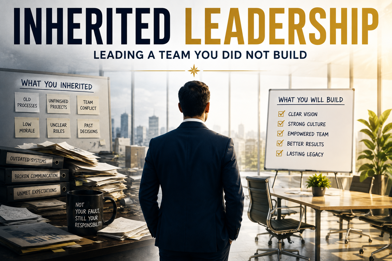 How to Lead a Team You Inherited Without Repeating What Broke It