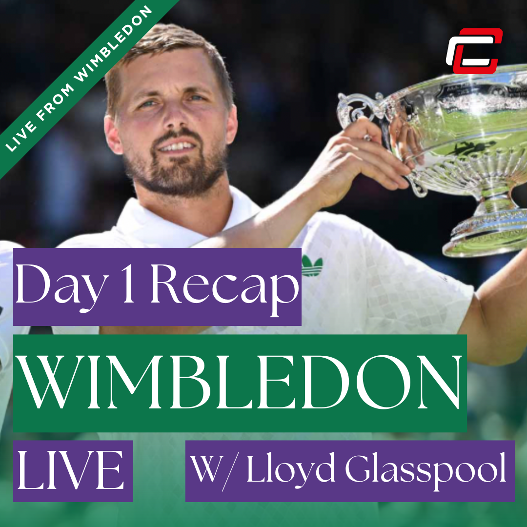 Wimbledon DAY 1 Recap w/ Wimbledon Champion, Lloyd Glasspool