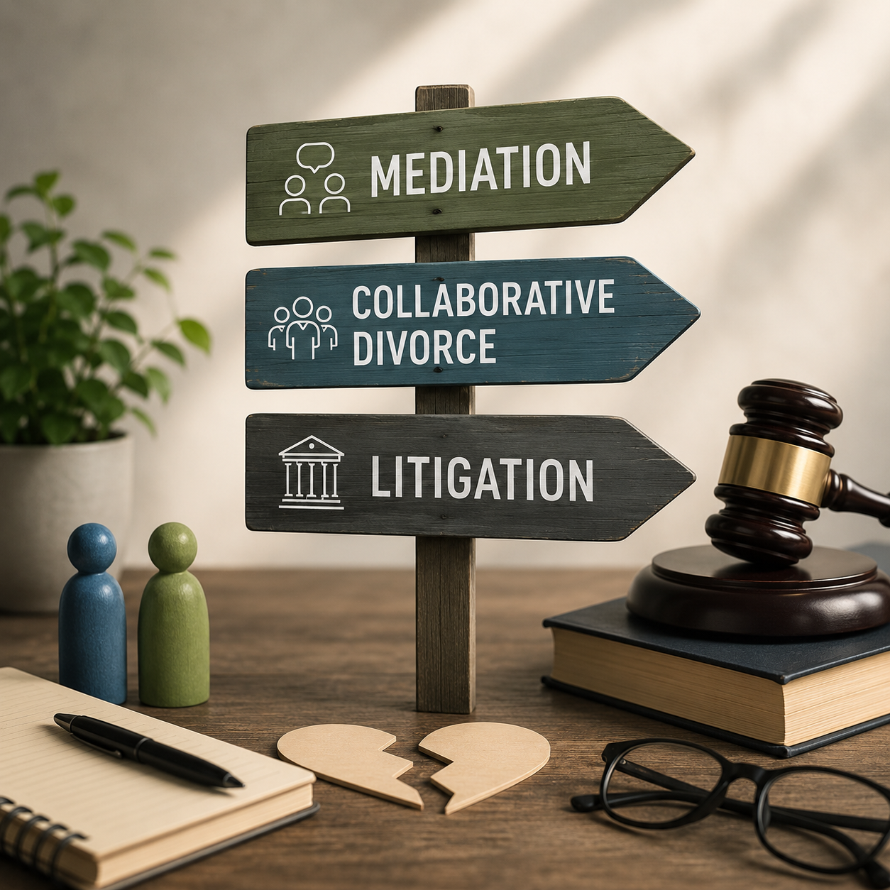 Mediation, Collaborative Divorce or Litigation: Understanding Your Options