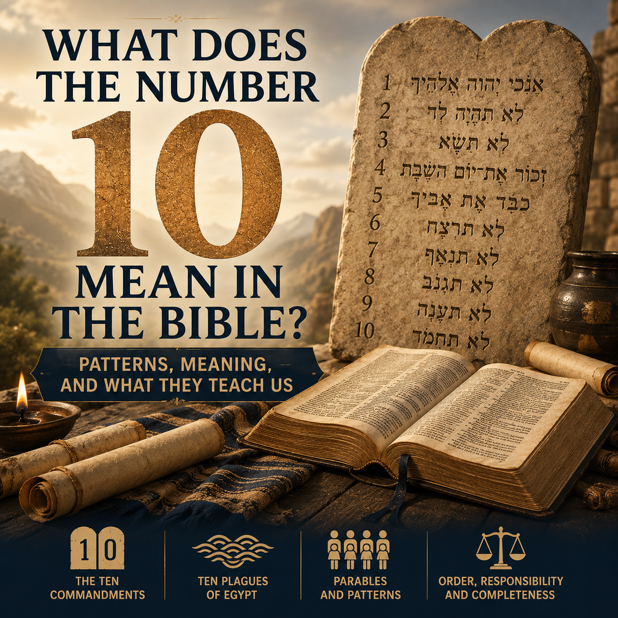What Does the Number 10 Mean in the Bible?