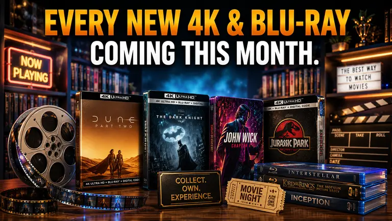 All the Movies, Shows & Specials Coming to 4K & Blu-Ray in August 2026
