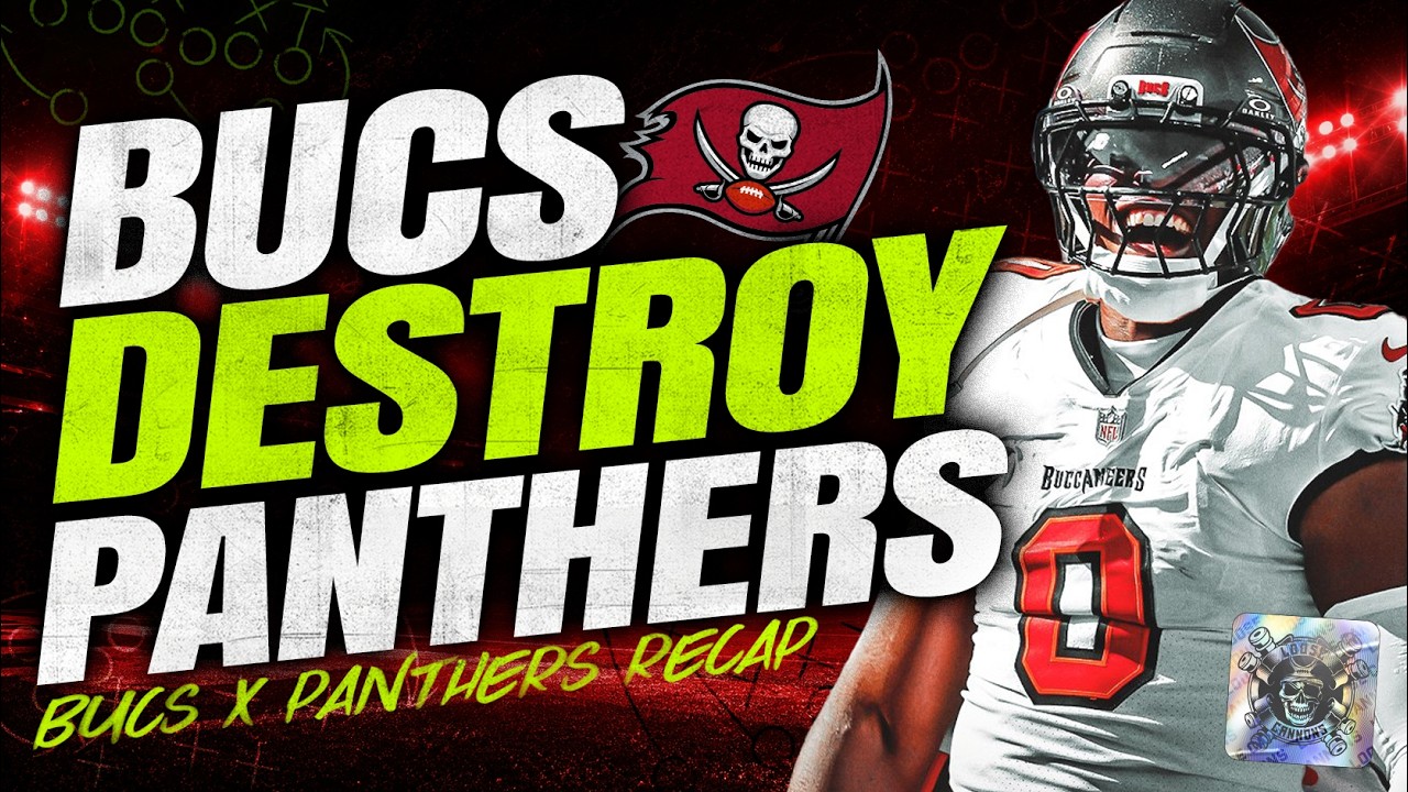 Bucs Destroy Panthers, Bucs vs Panthers Recap