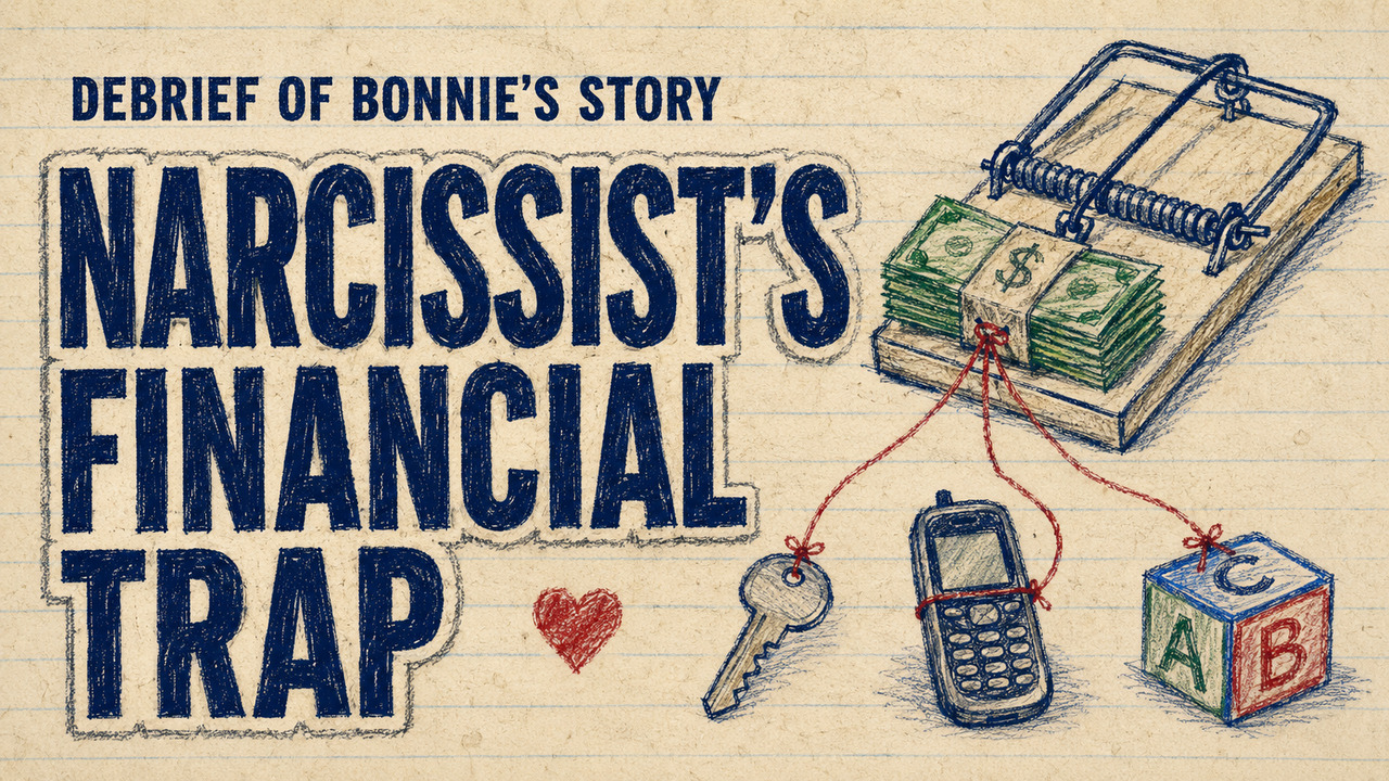 Debrief | The Narcissist’s Financial Trap in Bonnie’s Story