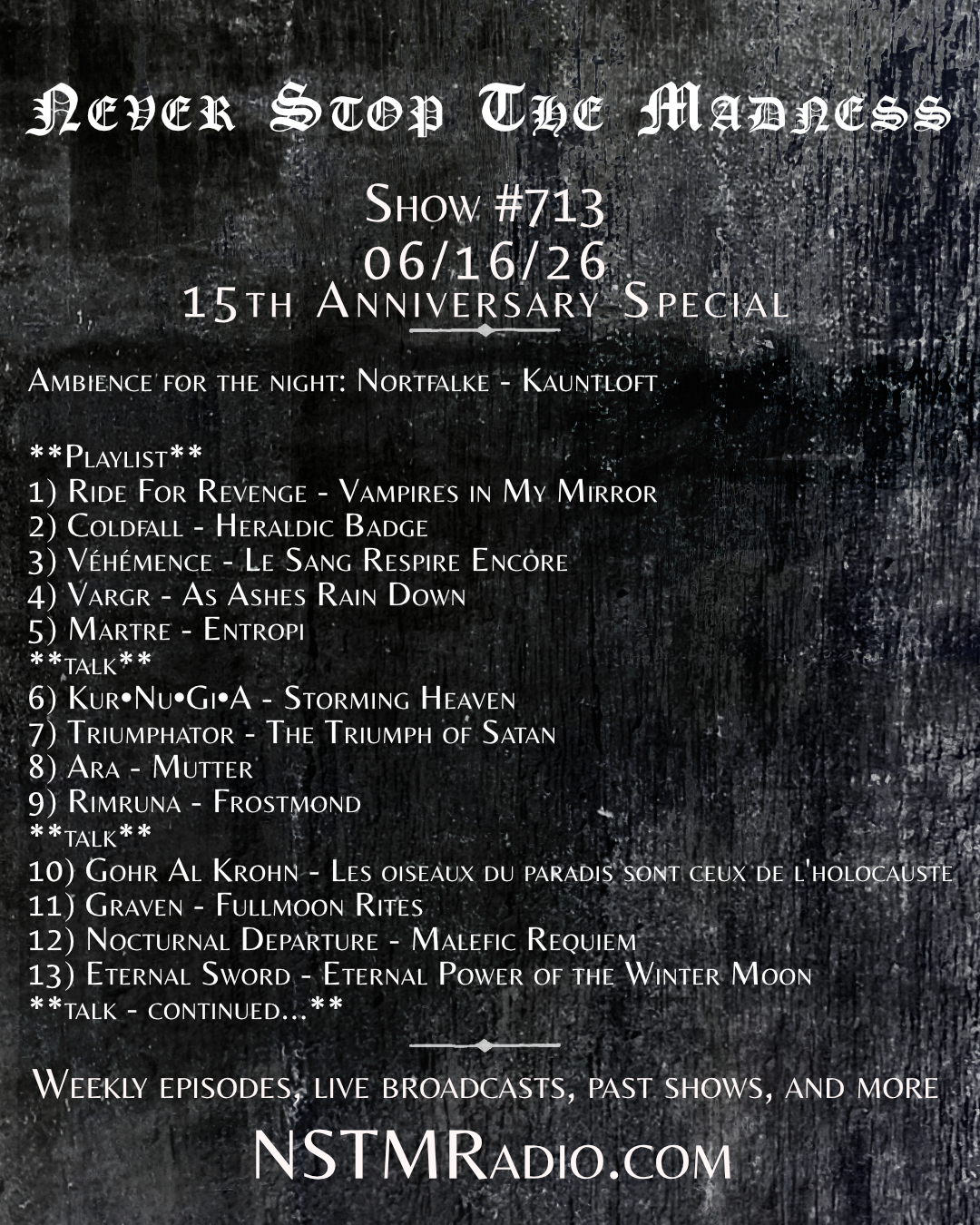 #713 - 06-16-26 - 15th Anniversary Special