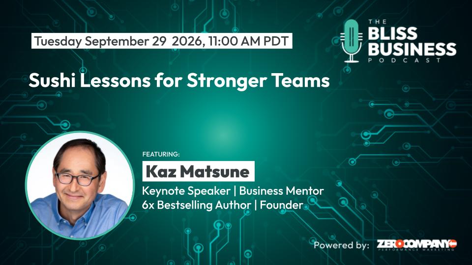 Sushi Lessons for Stronger Teams with Kaz Matsune