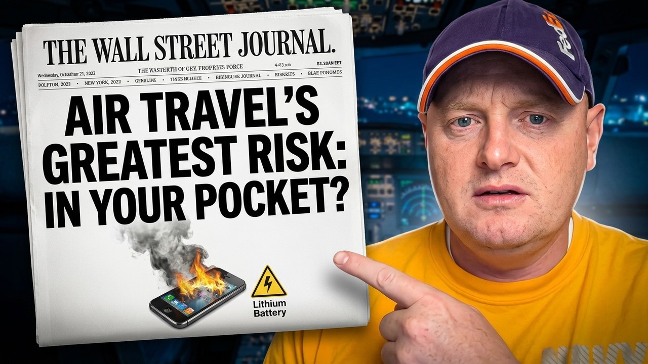 Lithium Battery Fires in Flight, Summer Delays & Airline Ground Stops