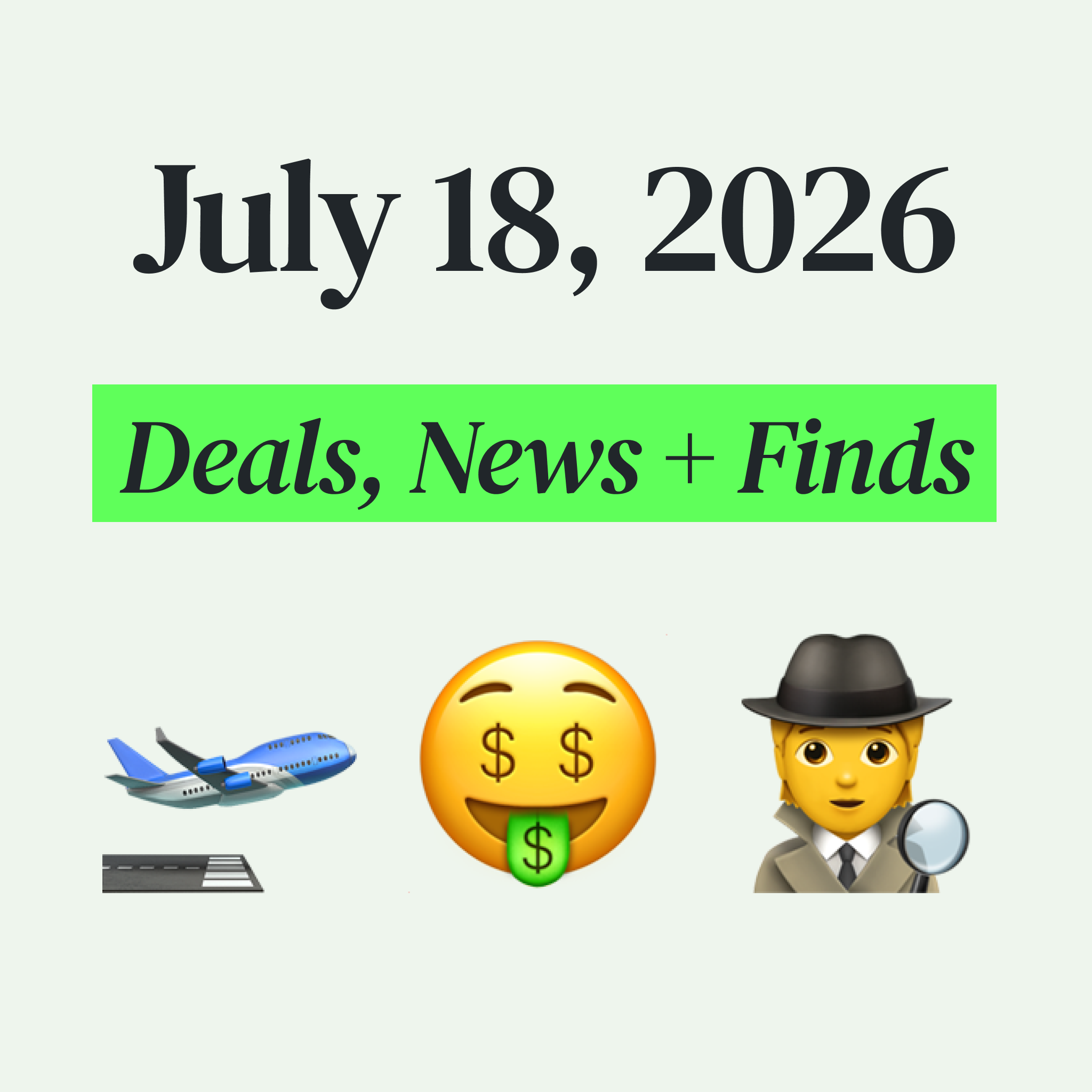 💰 My Top Picks, Recommendation & More (7/18/26)