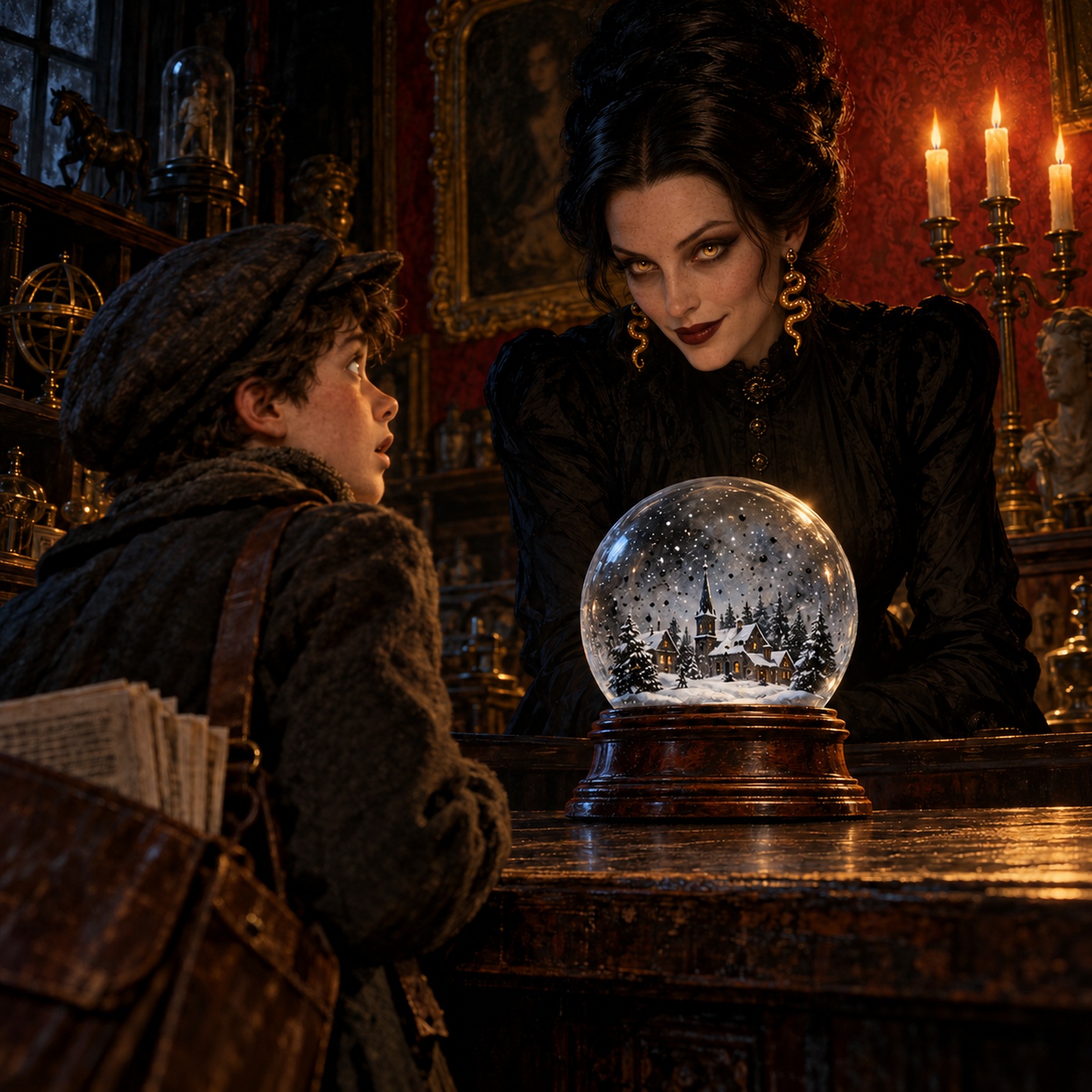Black Christmas: A Cursed Snow Globe Christmas Horror Story