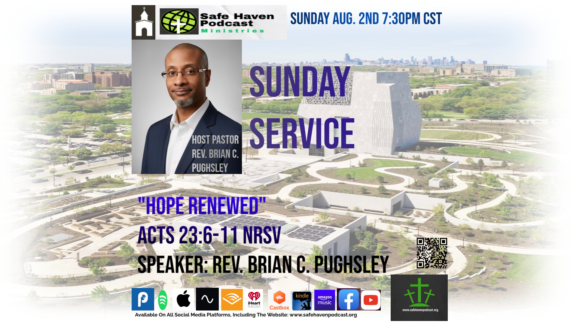 Safe Haven Podcast For Sunday 8/2/2026