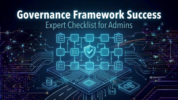 How to Achieve Microsoft 365 Governance Framework Success: Expert Checklist for Admins and IT Leaders