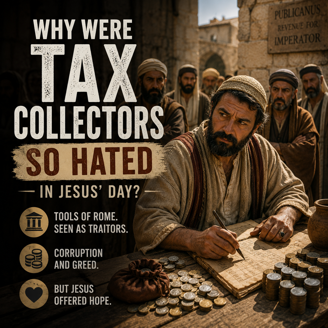 Why Were Tax Collectors So Hated in Jesus’ Day?