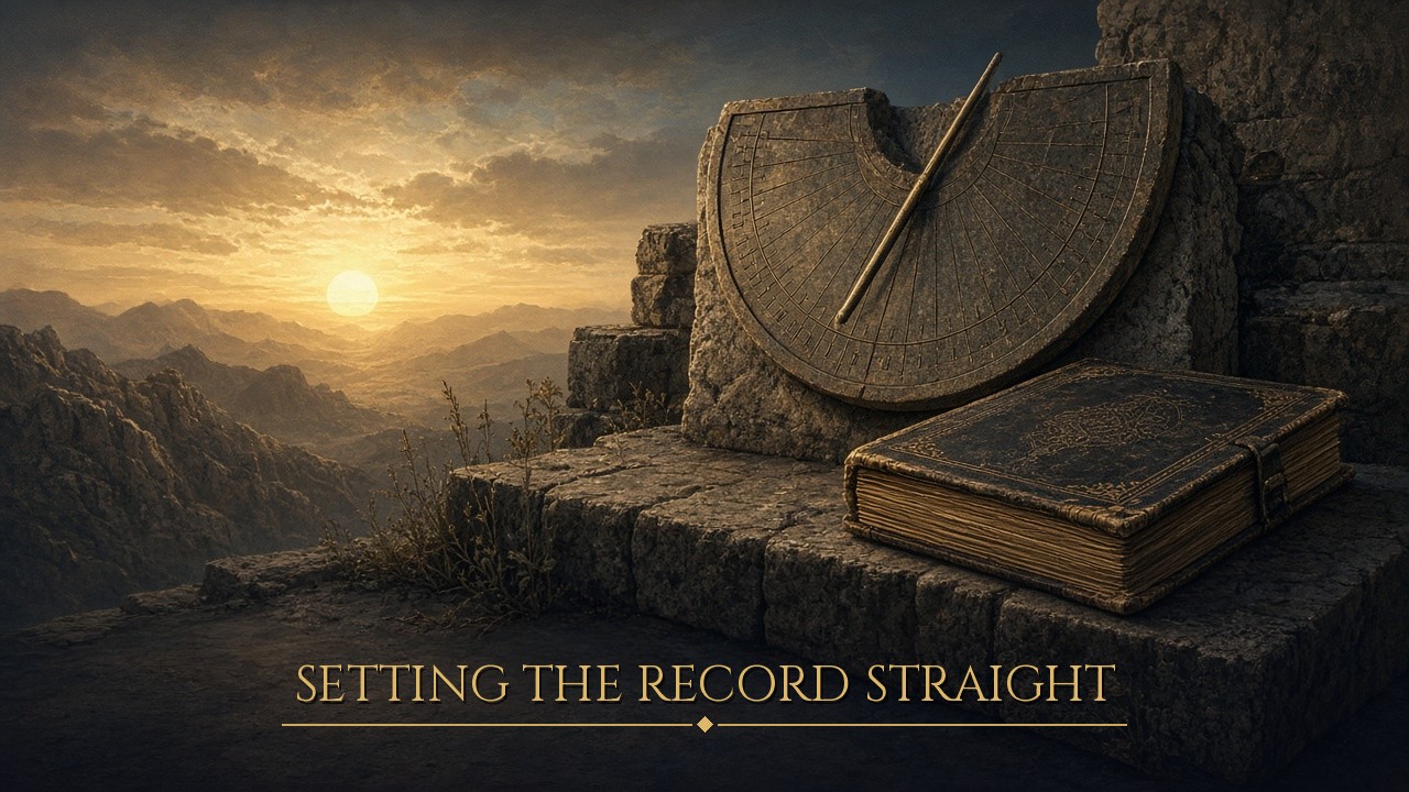Setting the Record Straight