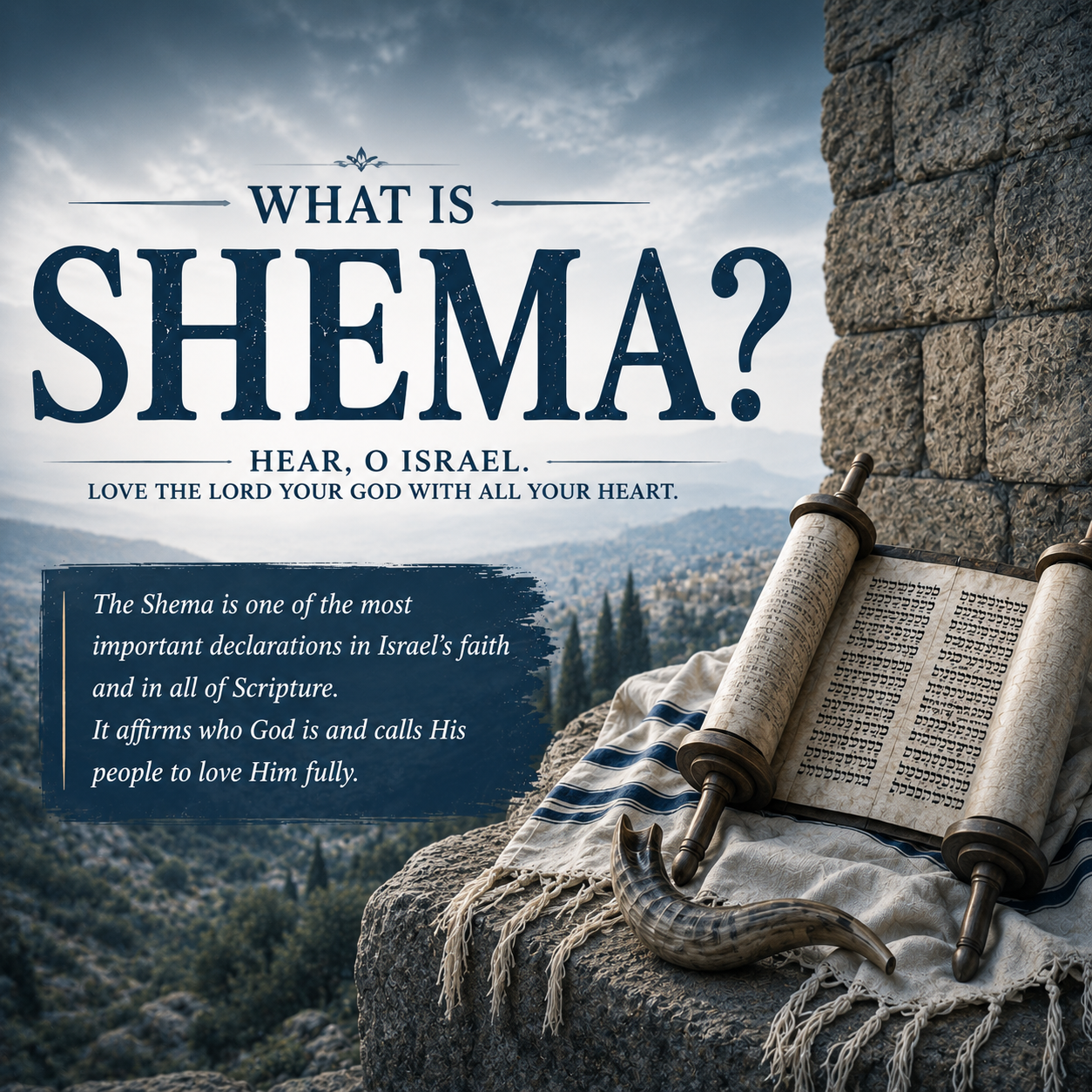 The Shema: Hear, O Israel – Meaning, Practice, and Obedient Love
