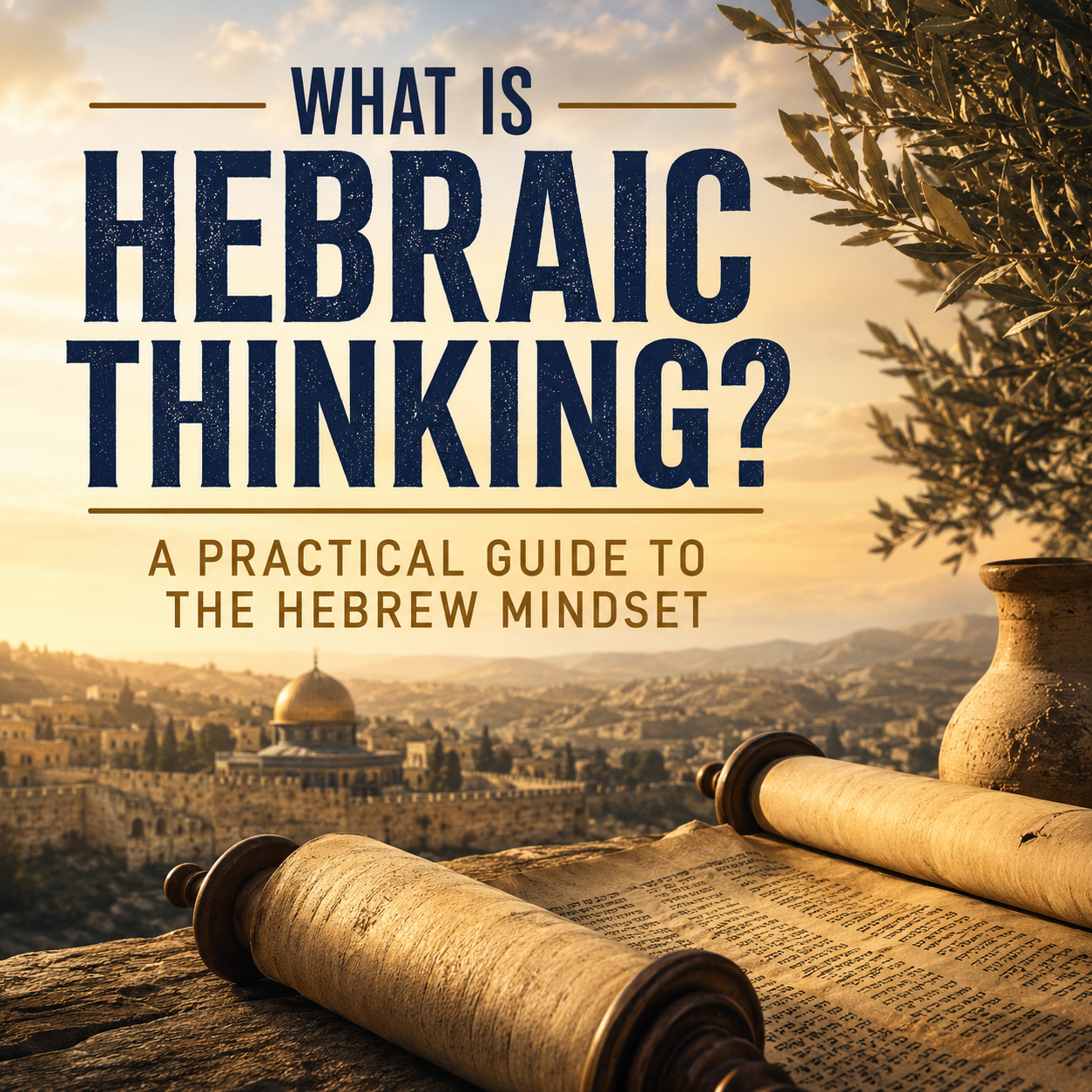 What Is Hebraic Thinking? A Practical Guide to the Hebrew Mindset