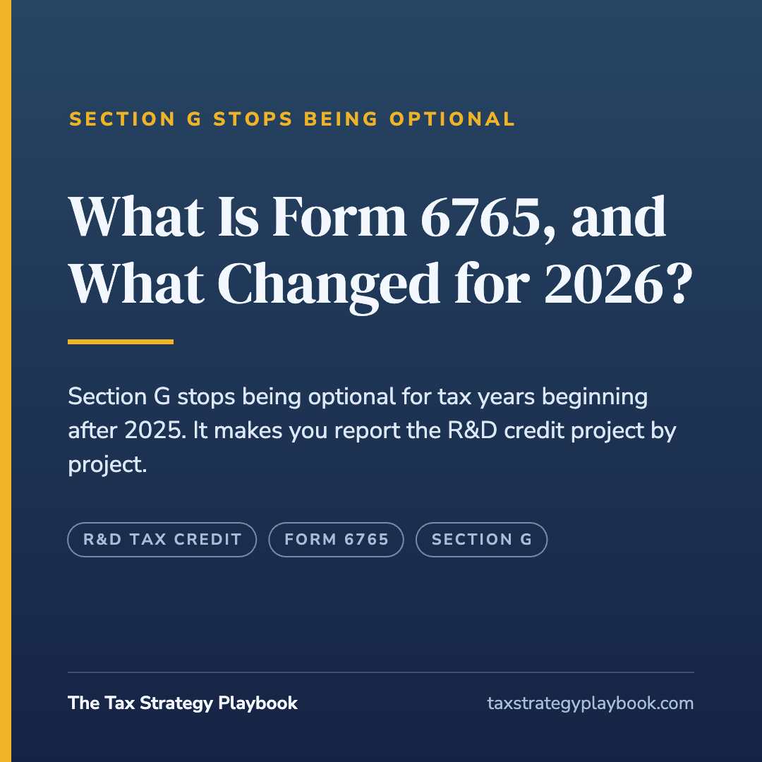 What Is Form 6765, and What Changed for 2026?