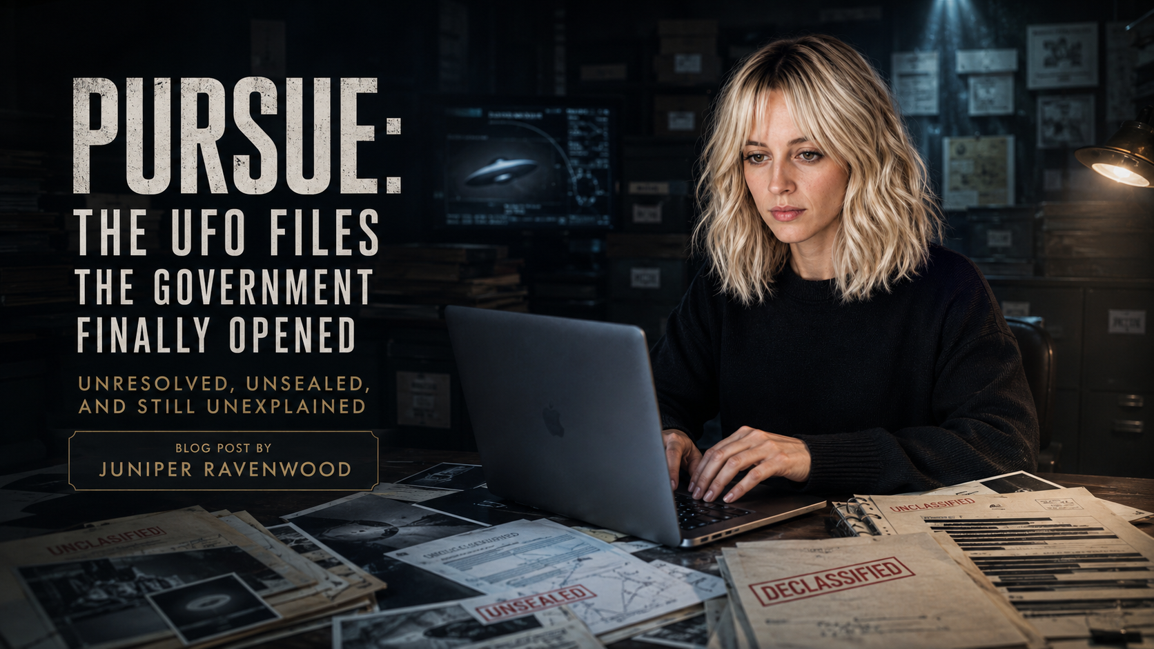 PURSUE: When the Government Opens Its UFO Files