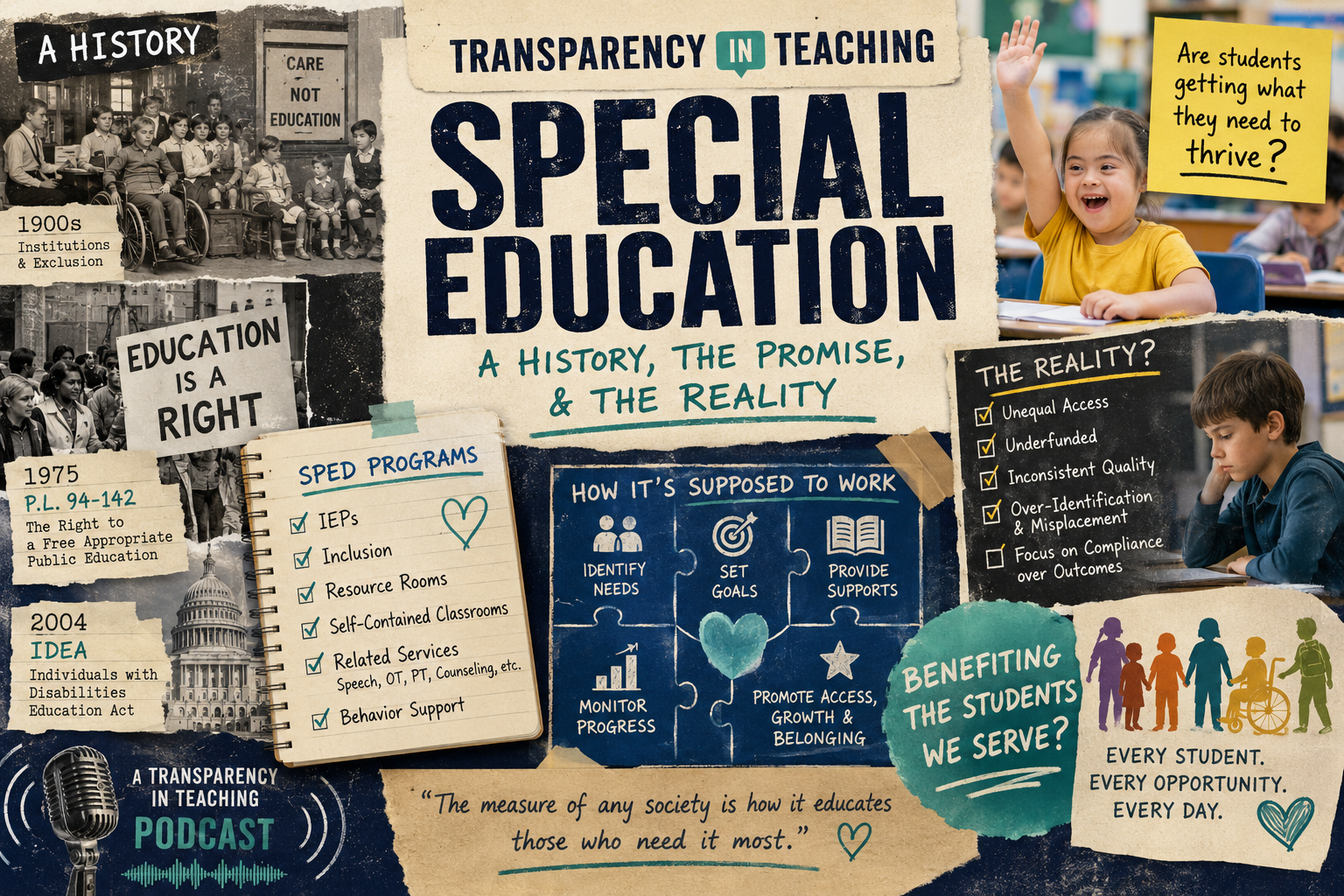 From Institutions to IDEA: The Real History of Special Education"