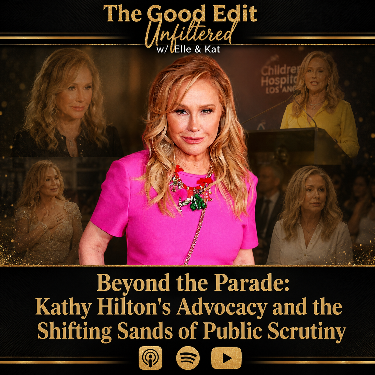 Beyond the Parade: Kathy Hilton's Advocacy and the Shifting Sands of Public Scrutiny