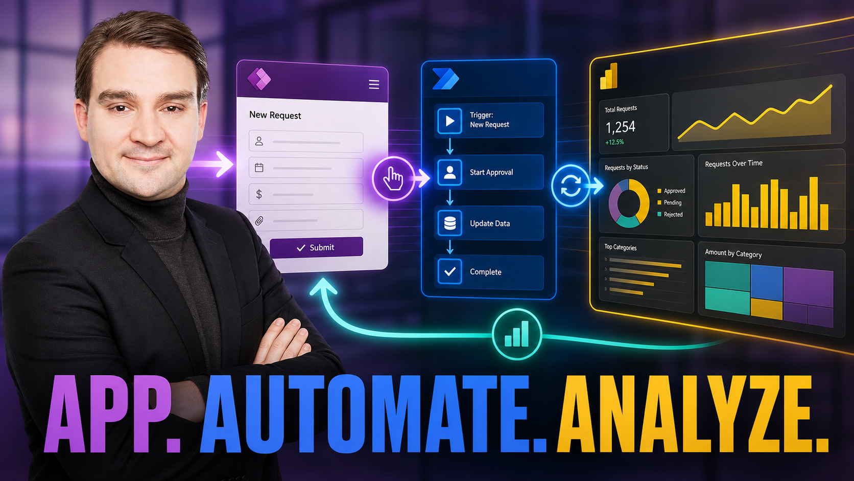 Supercharge Your Apps with Power Automate and Power BI Integration