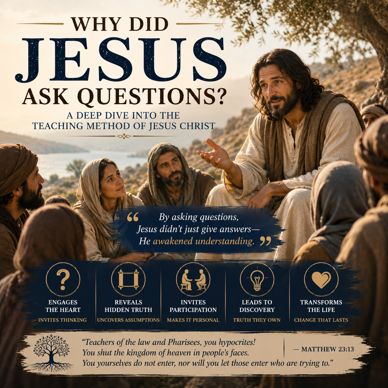 Why Did Jesus Ask Questions? A Deep Dive into the Teaching Method of Jesus Christ